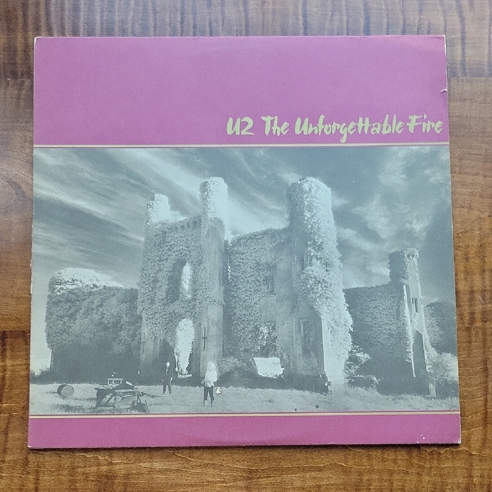 U2 The Unforgettable Fire Vinyl Record